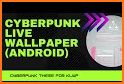 Cyberpunk Theme for KLWP related image