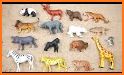 Zoo Animals Sound Kids Games - Name Color Puzzle related image