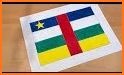 How to draw flags of Africa related image