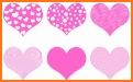 Animated Cute Pink Hearts Keyboard related image