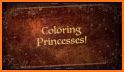 Princess anime Coloring Books for Kids Free Games related image