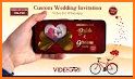 Wedding Card Design & Photo Video Maker With Music related image