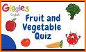 Fruits and Vegetables Quiz related image