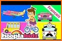French for kids : VEHICLES related image