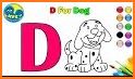 Coloring For Kids - Funny Dogs related image