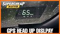 HUD speedometer (Head-up display) related image