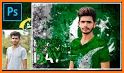 Pakistan Independence Day:14 Aug Flag Photo Editor related image