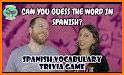 Guess the correct word in Spanish free related image