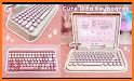 Girly Keyboard Background related image