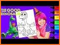 Best Dinosaurs Coloring Book related image