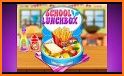 School Lunch Maker - Burger, Sandwich, Fries,Juice related image