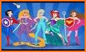 Puzzle Lady superhero 2 - Princess Games for free related image
