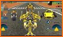 Flying Helicopter Robot Car Transform City Battle related image