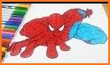 Spidey Coloring Pages related image