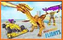 Dragon Robot Car transform – Robot Games related image
