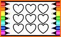 Valentines Game Coloring Book related image