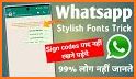 Chat Style : Font for WhatsApp related image