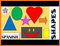 Meet the Shapes Flashcards (Spanish) related image