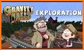 Map Gravity Falls City : Mystery Town related image
