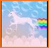 Pink Fluffy Unicorn - Cute Moving Background related image