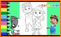 Cocomelon Coloring Book related image