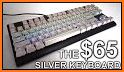 Black Silver Keyboard related image