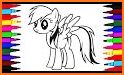 Coloring My Pony  By Numbers related image