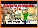 Stickman vs Baldy. Excursion to the zoo. related image