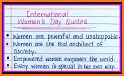 Happy Women's Day Phrases related image