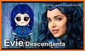 how to draw Disney Descendants related image