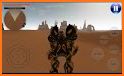 Futuristic Robot Battle : Flying Car War related image