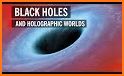 Gravity wars: Black hole related image