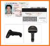 Pro Driver license: scanner, reader, scan related image