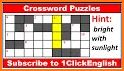 English Crossword Puzzle related image