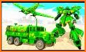 Flying Dragon Robot Army Truck Transforming Games related image