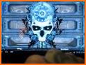 Steampunk Skull Live Wallpaper related image