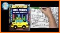 Cars Color by Number – Cars Coloring Book related image