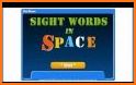 Sightwords in Space related image