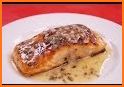 Rahasia membuat One pan salmon with crispy herb related image