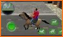 Mounted Horse Pizza Delivery: Fast Food games related image
