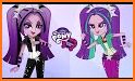 Dress Up Dazzlings Girls  Game related image