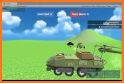 Pixel military vehicle battle related image