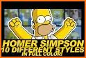 coloring for simpson related image