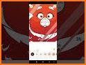 Turning Red color by number related image