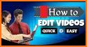 Video Editor Trim and edit video Add text in video related image