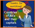 Asia Countries and Capitals related image