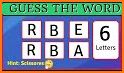 Word Scramble Vocabulary Game related image
