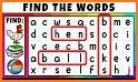 Word Search:Spelling word game related image