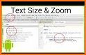 Big Font: Font Zoom, Font Zoomer & Font Size App related image