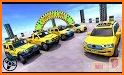 Prado Taxi Car Impossible Tracks Crazy Car Stunts related image